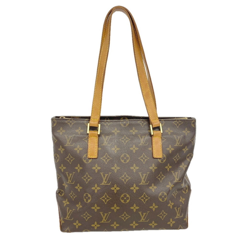 Louis Vuitton Monogram Cabas Piano Tote Bag M51148 Brown Women's